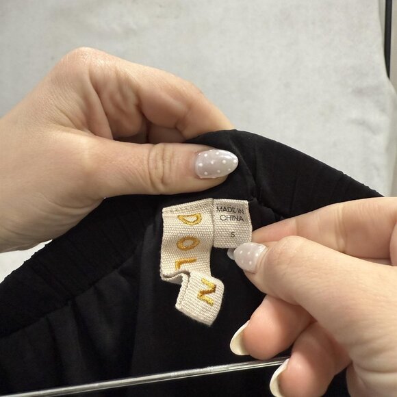 Dolan Skirt Womens Small Multicolor Tiered Maxi Elastic Waist Boho Flowy Casual - Picture 3 of 7